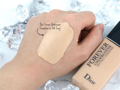 what is the best dior foundation|dior forever undercover foundation sample.